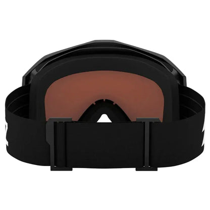 Bliz Liner Black White Logo Goggle Orange Silver Mirror Lens